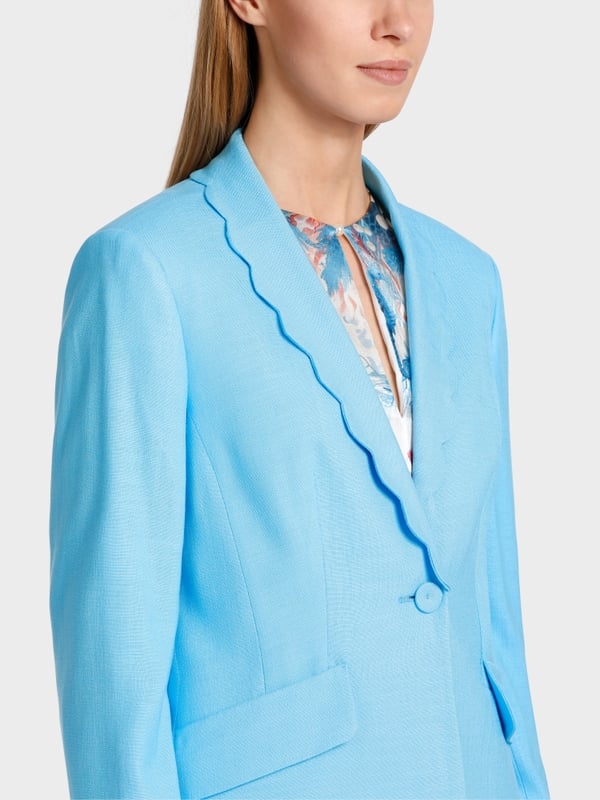 Marc Cain Blazer Mit Muschelrevers