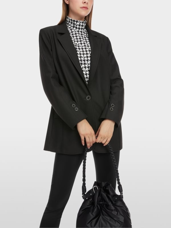 Marc Cain Blazer Mit Ziernähten