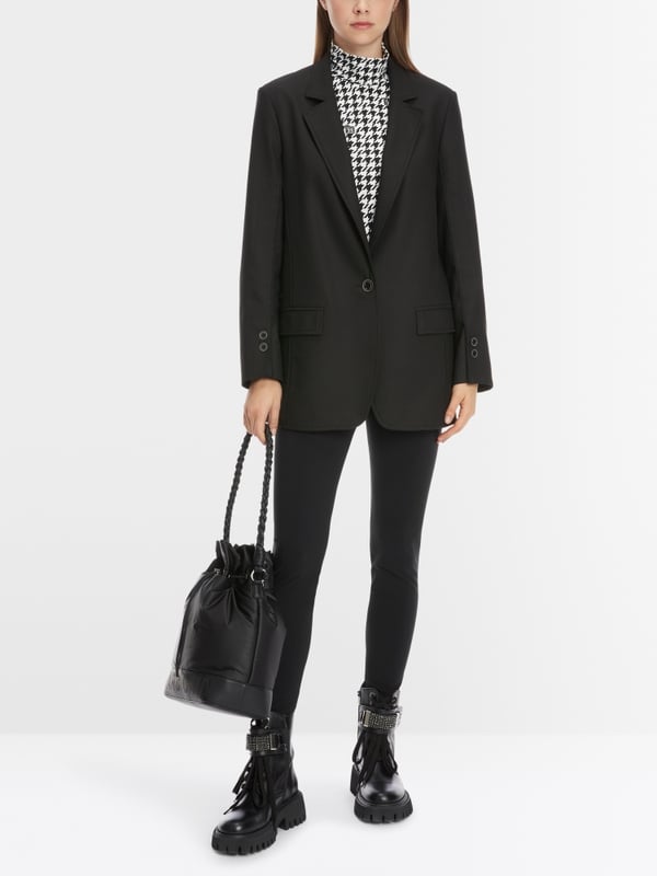 Marc Cain Blazer mit Ziernähten