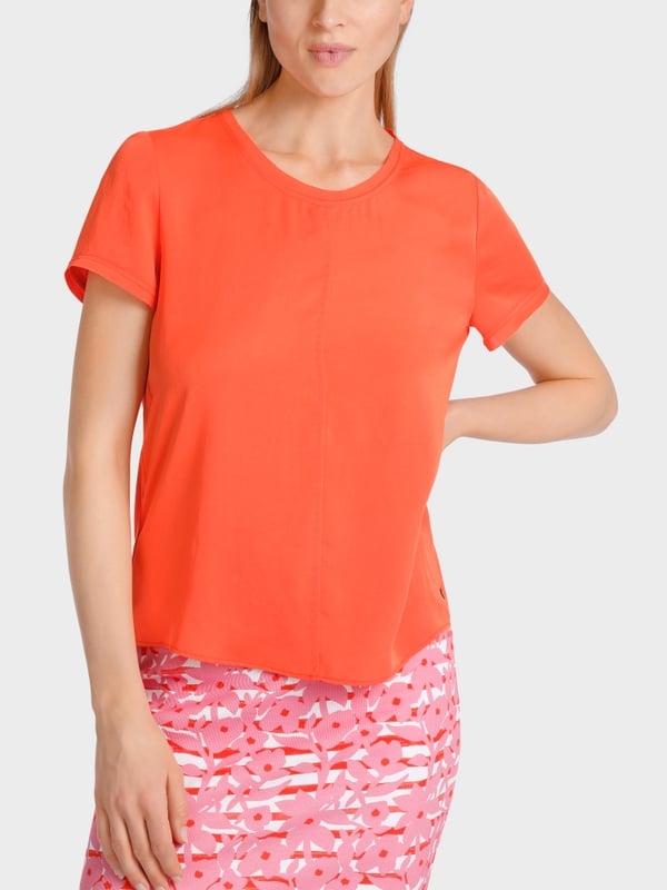 Marc Cain Bluse Aus Recyceltem Polyester