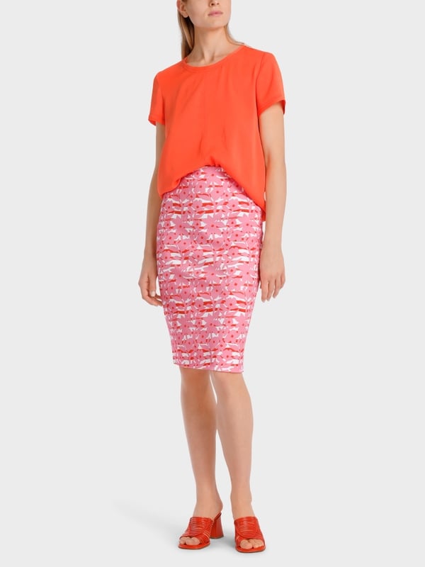 Marc Cain Bluse aus recyceltem Polyester