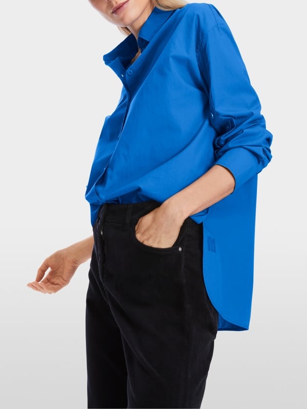 Marc Cain Bluse In Biobaumwolle "Rethink Together"