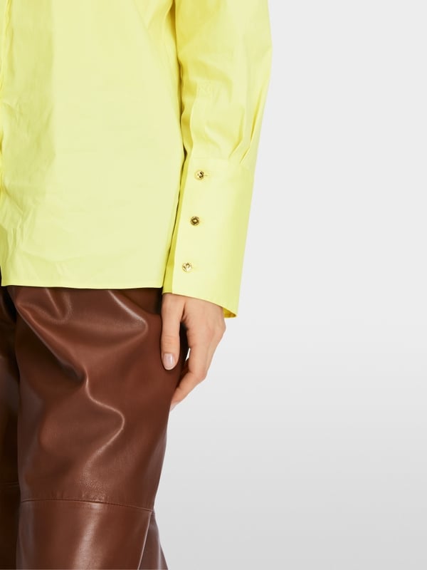 Marc Cain Bluse Mit Breitem Manschettenärmel