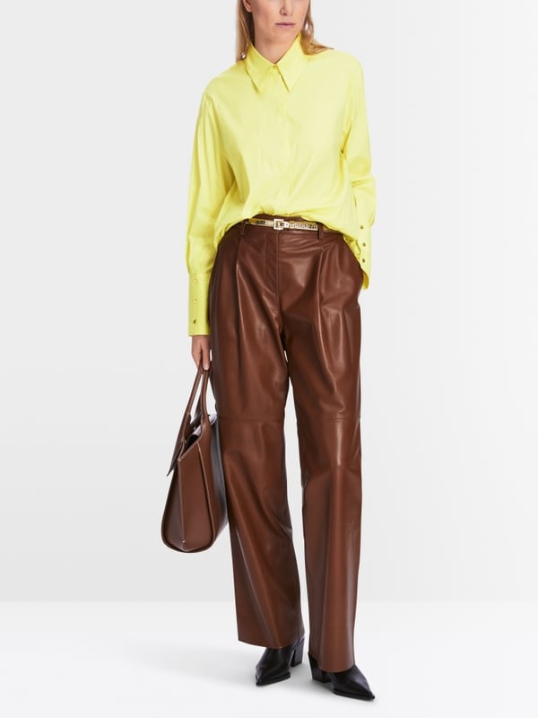 Marc Cain Bluse mit breitem Manschettenärmel