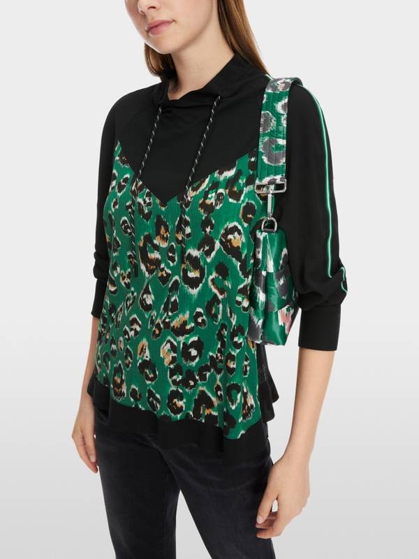 Marc Cain Bluse Mit Greo-Print
