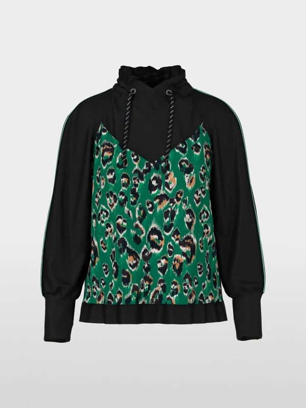 Marc Cain Bluse Mit Greo-Print