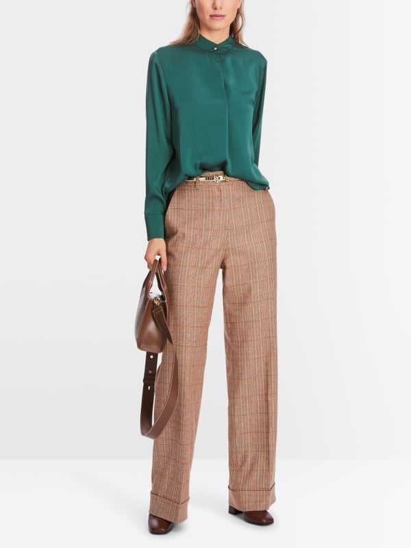 Marc Cain Bluse mit Stehkragen