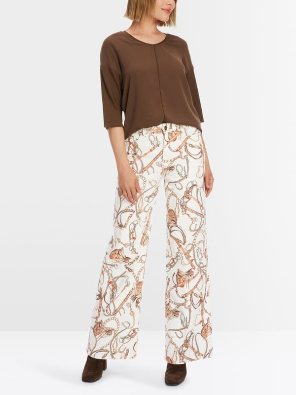 Marc Cain Blusenshirt Mit V-Neck