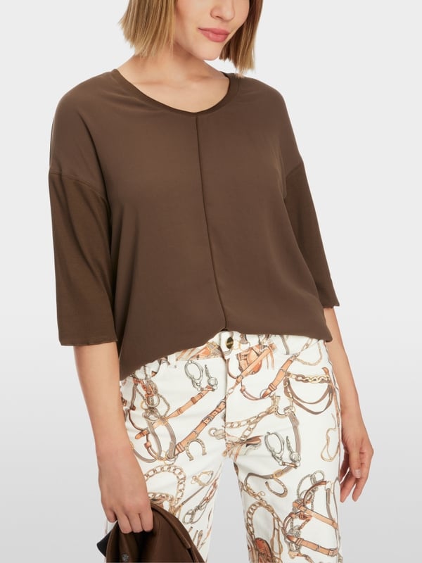 Marc Cain Blusenshirt Mit V-Neck
