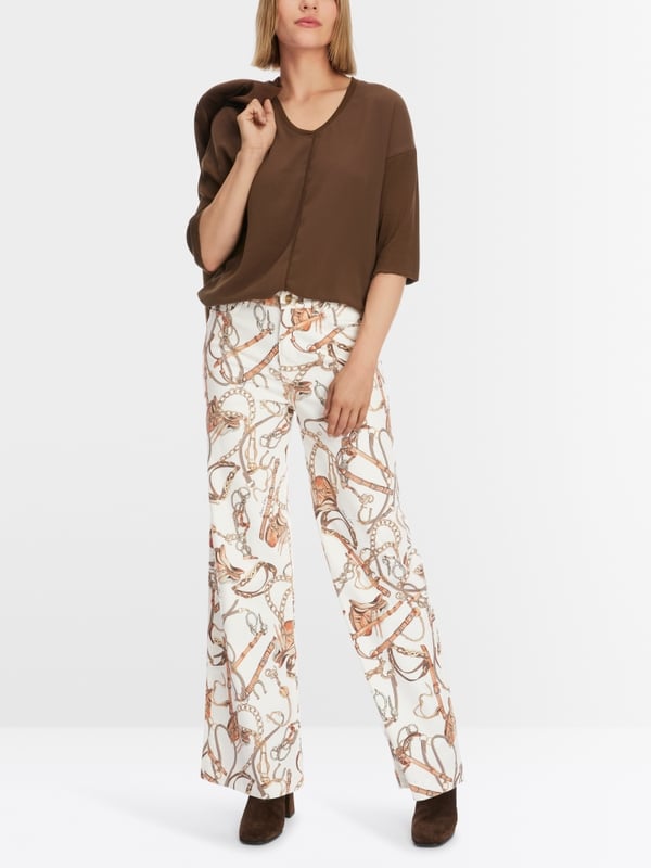 Marc Cain Blusenshirt Mit V-Neck