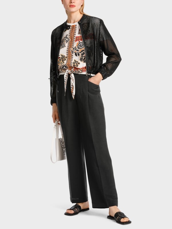 Marc Cain Bundfaltenhose Modell WASCO