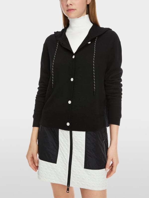 Marc Cain Cardigan-Hoodie "Rethink Together"