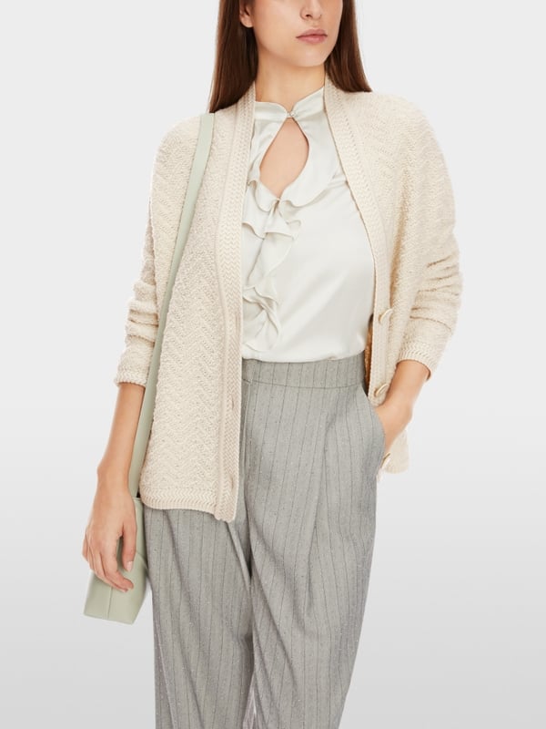 Marc Cain Cardigan Knitted In Germany