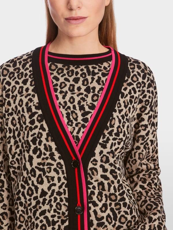 Marc Cain Cardigan Knitted In Germany