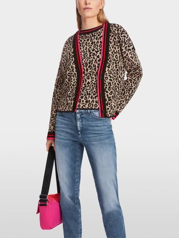 Marc Cain Cardigan Knitted In Germany