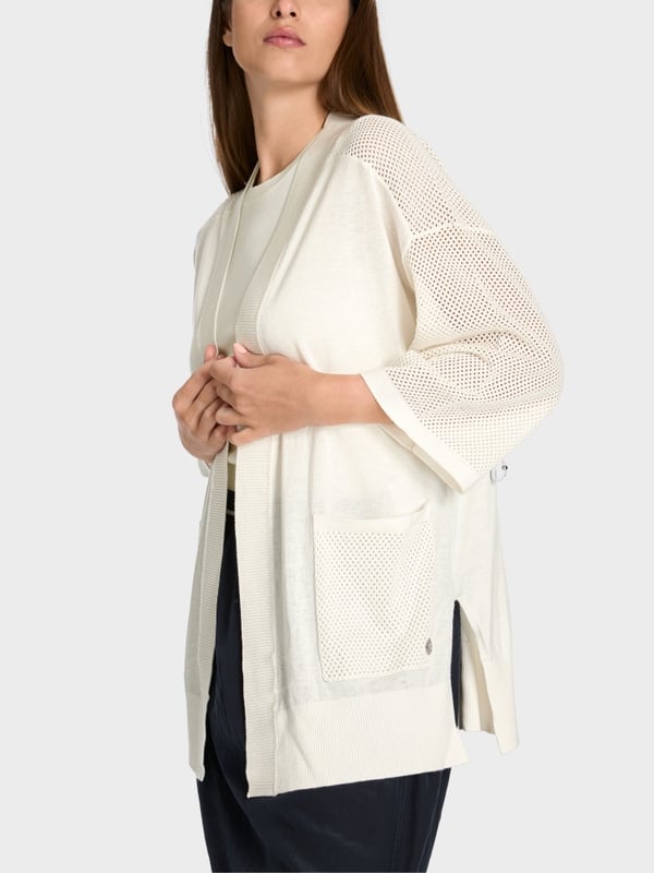 Marc Cain Cardigan Mit Lochinsert