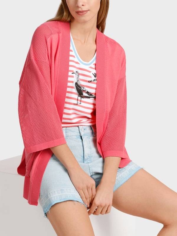 Marc Cain Cardigan Mit Lochinsert