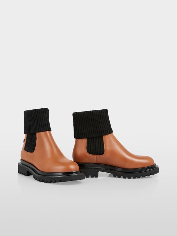 Marc Cain Chelsea Boot mit Strickstulpe