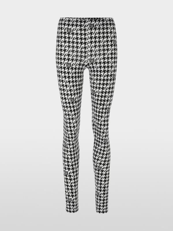 Marc Cain Chickcheck-Leggings Aus Techno-Stretch