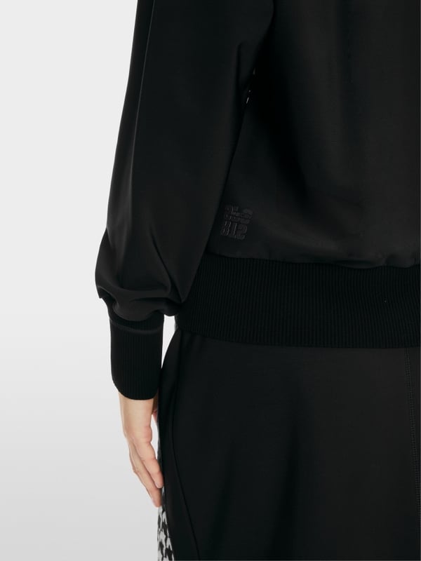 Marc Cain Chickcheck-Sweater Knitted In Germany