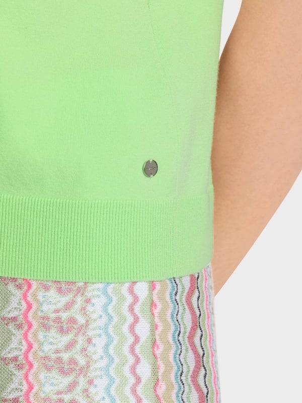 Marc Cain Crew-Neck-Pulli "Rethink Together"