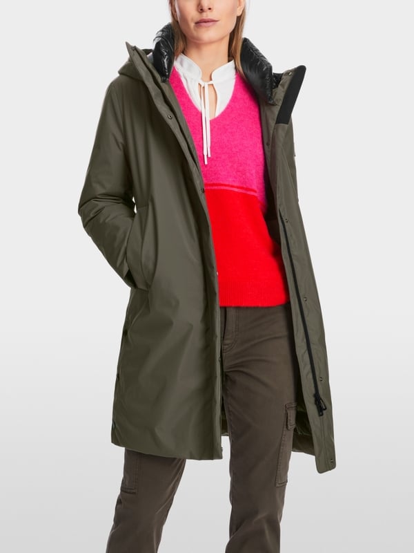 Marc Cain Daunenmantel Mit Kapuze