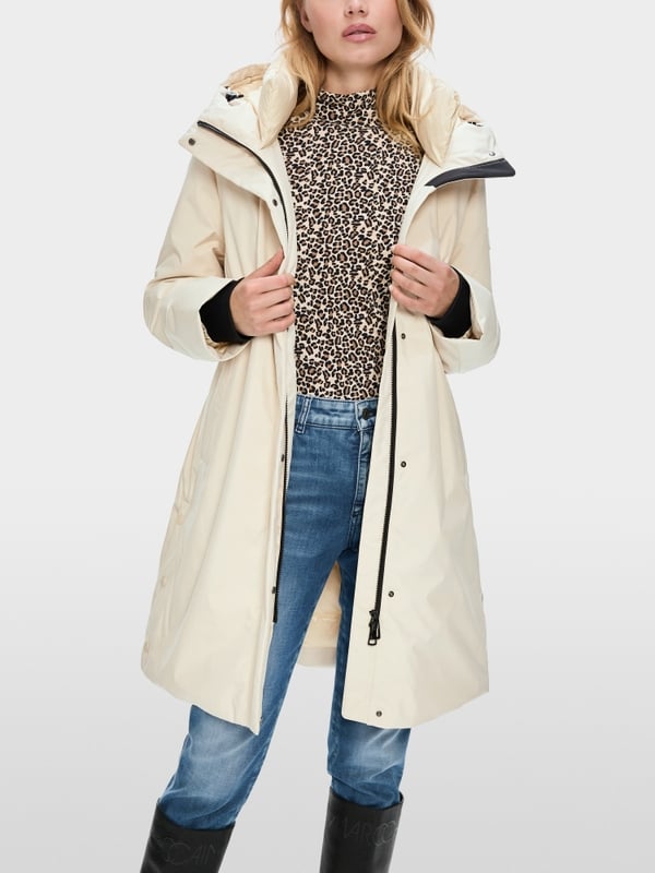 Marc Cain Daunenmantel Mit Kapuze