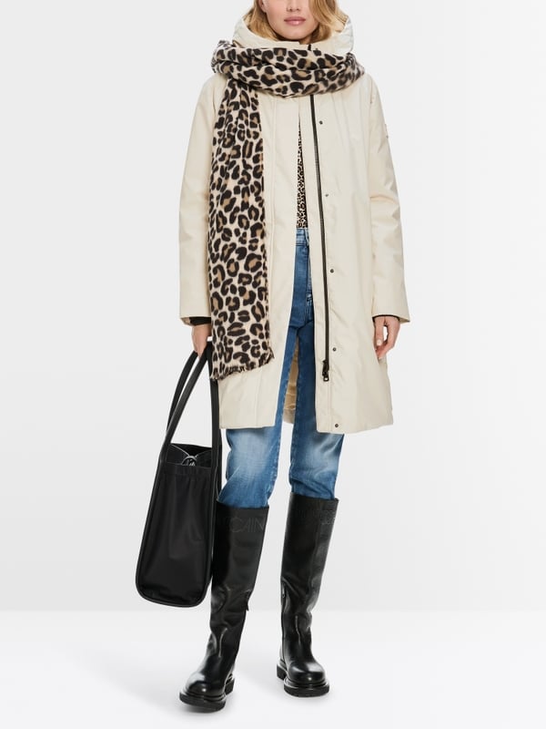 Marc Cain Daunenmantel mit Kapuze