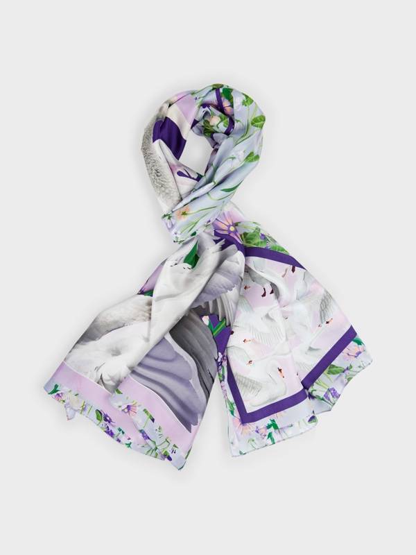 Marc Cain Edler Seidenschal mit Print