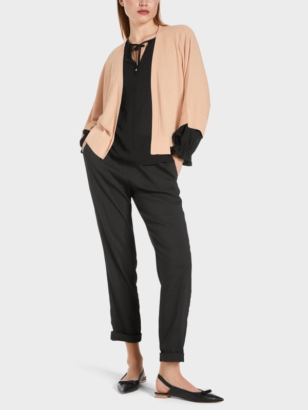 Marc Cain Eleganter Cardigan In Kimonoform