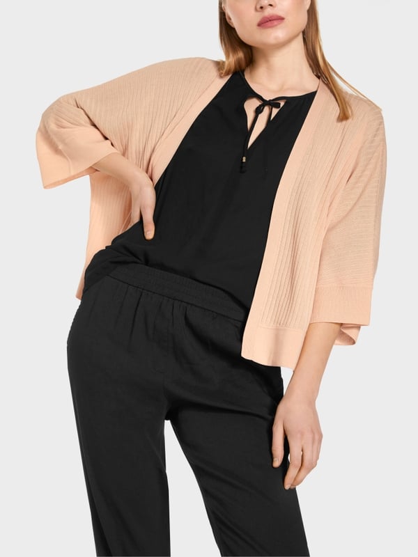 Marc Cain Eleganter Cardigan In Kimonoform