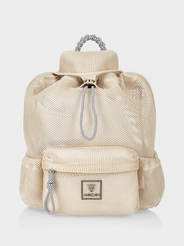 Marc Cain Fancy Rucksack aus Mesh