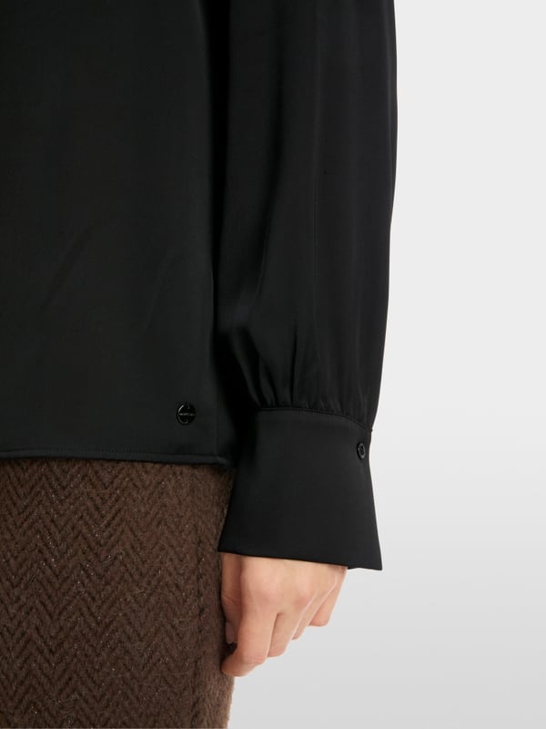 Marc Cain Feminine Hemdbluse Mit Kimono-Ärmel