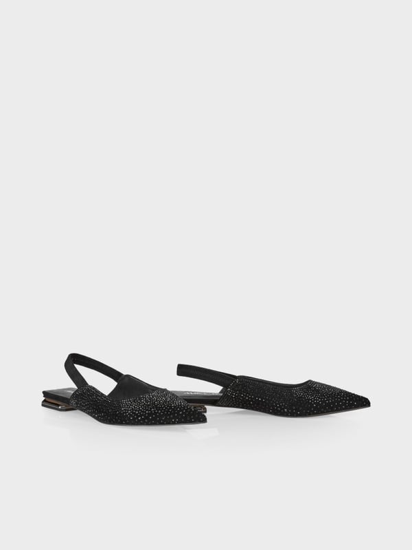 Marc Cain Flache Slingpumps mit Kristallen