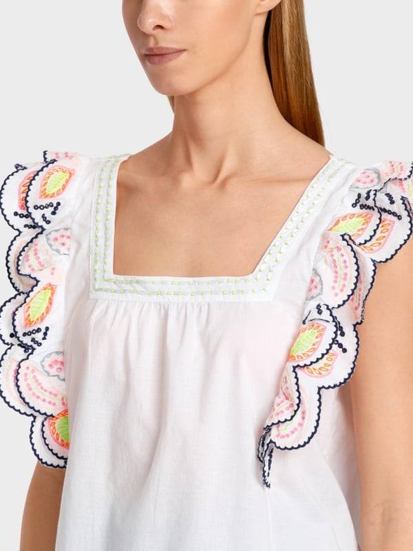 Marc Cain Folkloristisch Inspiriertes Top