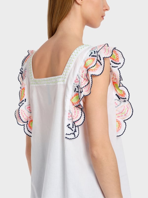 Marc Cain Folkloristisch Inspiriertes Top