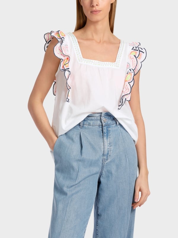 Marc Cain Folkloristisch Inspiriertes Top