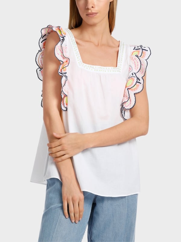 Marc Cain Folkloristisch Inspiriertes Top