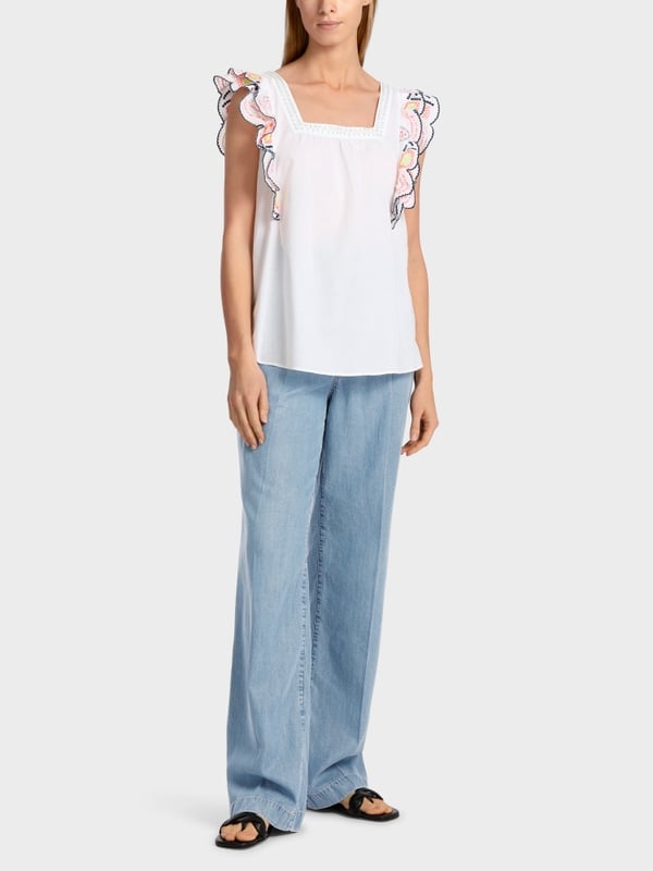 Marc Cain Folkloristisch inspiriertes Top