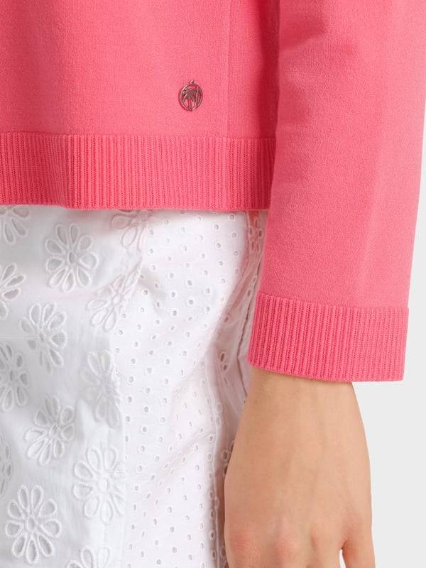 Marc Cain Gestreifter "Rethink Together" Cardigan