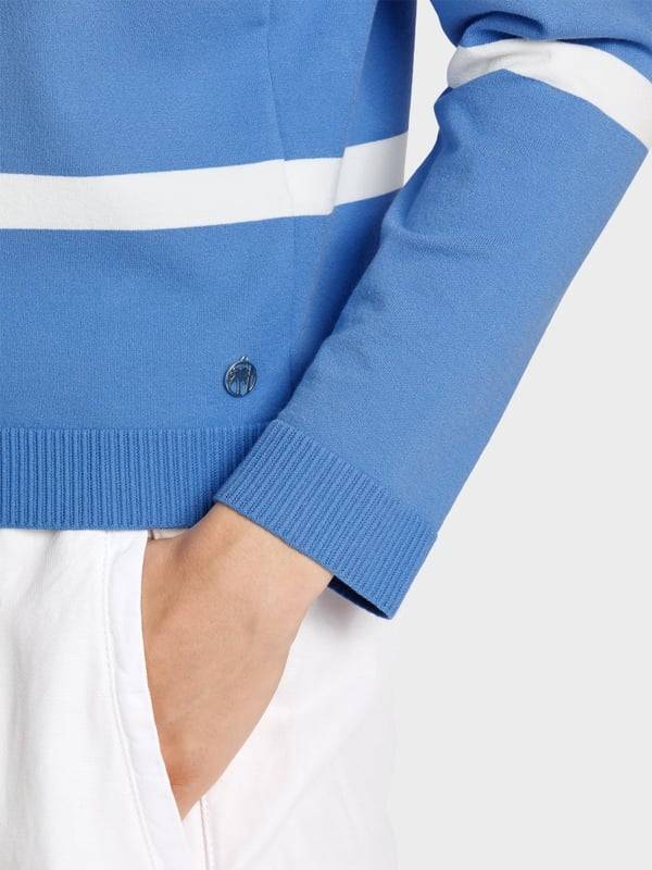 Marc Cain Gestreifter "Rethink Together" Cardigan