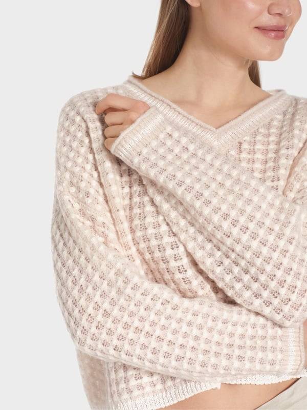 Marc Cain Gestrickter Pulli "Rethink Together"