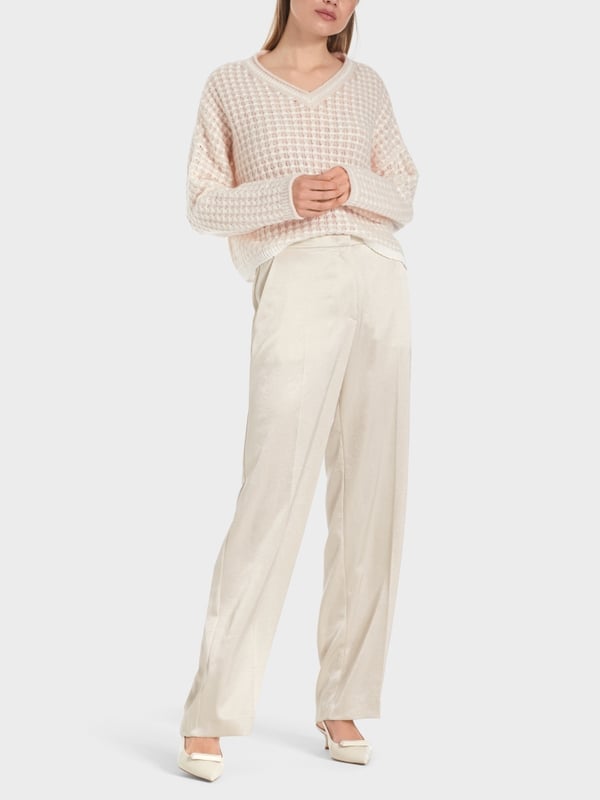 Marc Cain Gestrickter Pulli "Rethink Together"