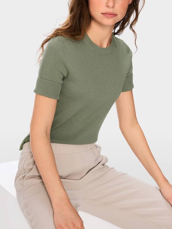 Marc Cain Glitzer Sweater "Rethink Together"