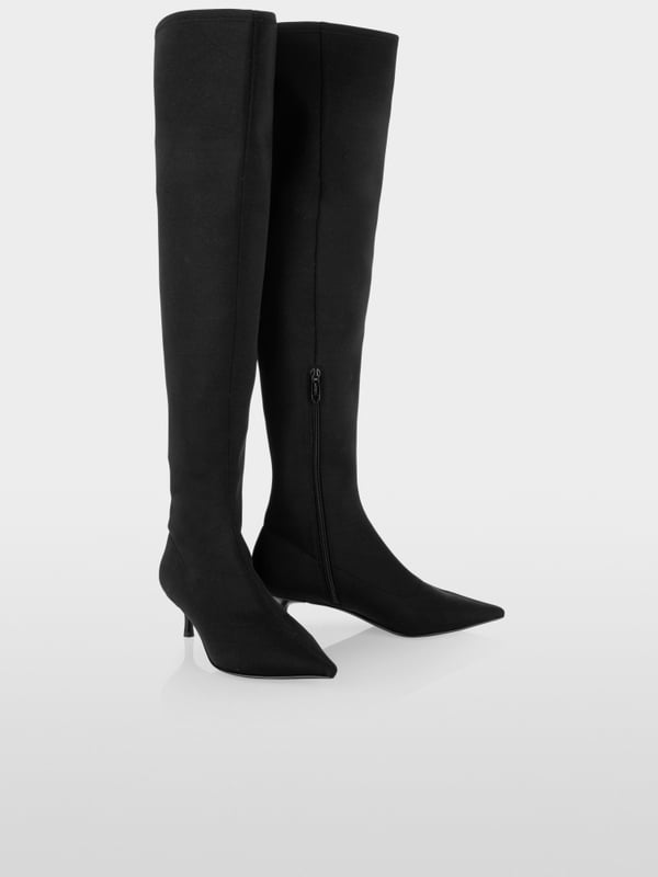 Marc Cain Glitzernder Overknee