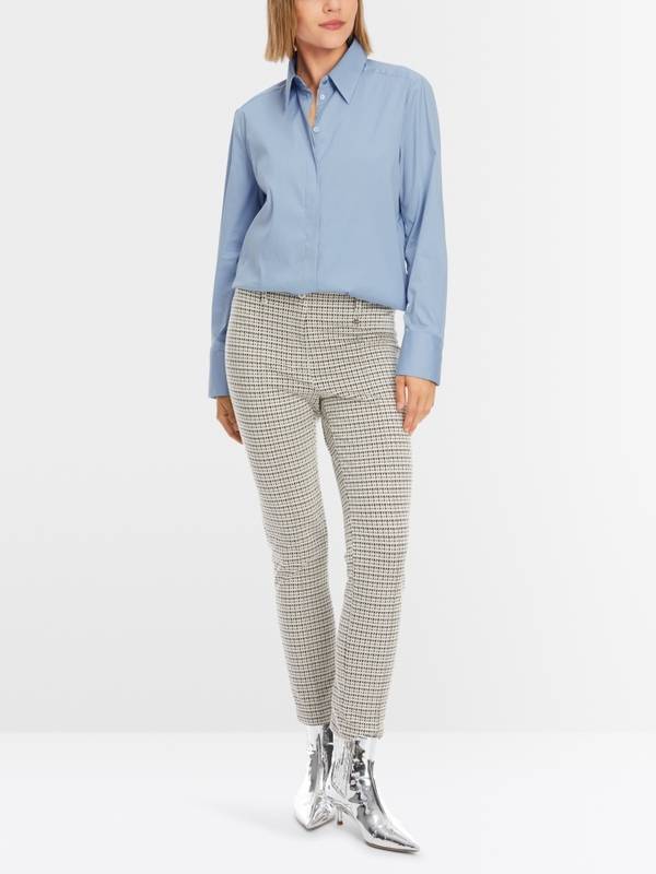 Marc Cain Hemdbluse Im Baumwollstretch