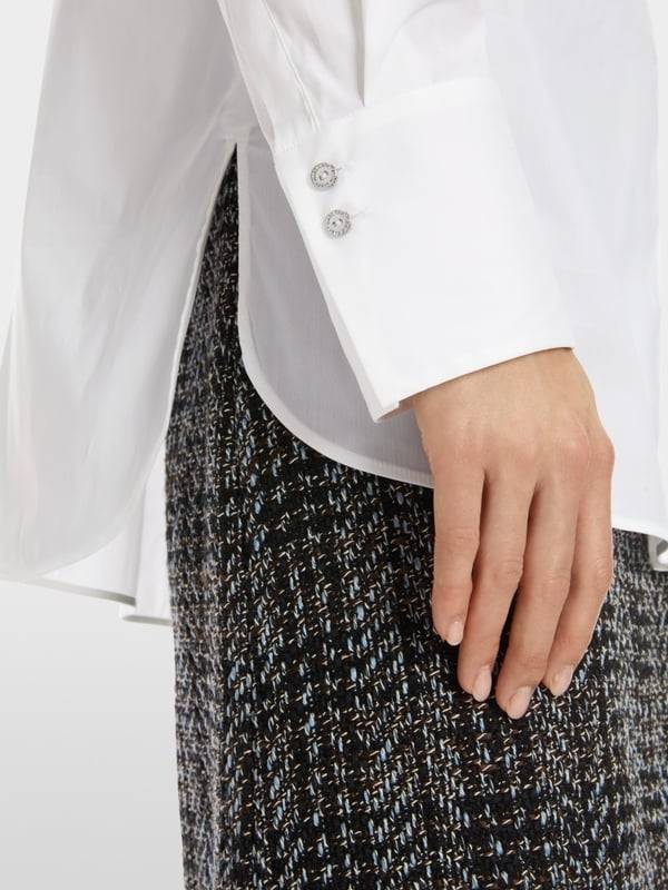 Marc Cain Hemdbluse Mit Plastron-Effekt