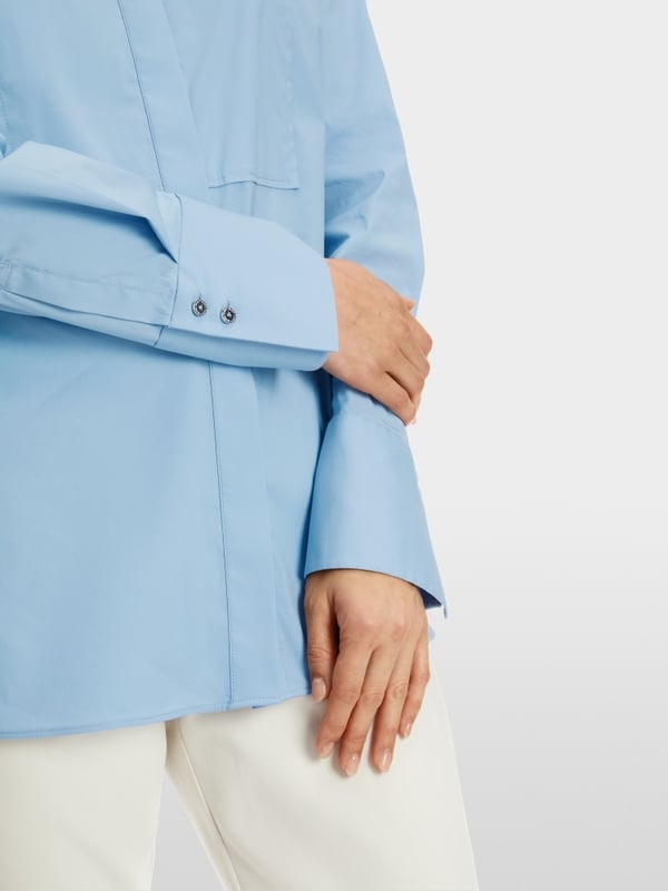 Marc Cain Hemdbluse Mit Plastron-Effekt