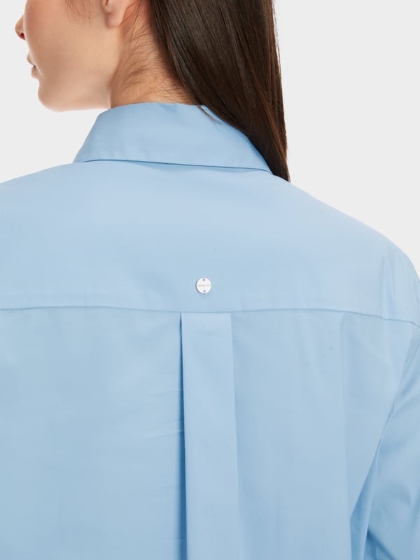 Marc Cain Hemdbluse Mit Plastron-Effekt