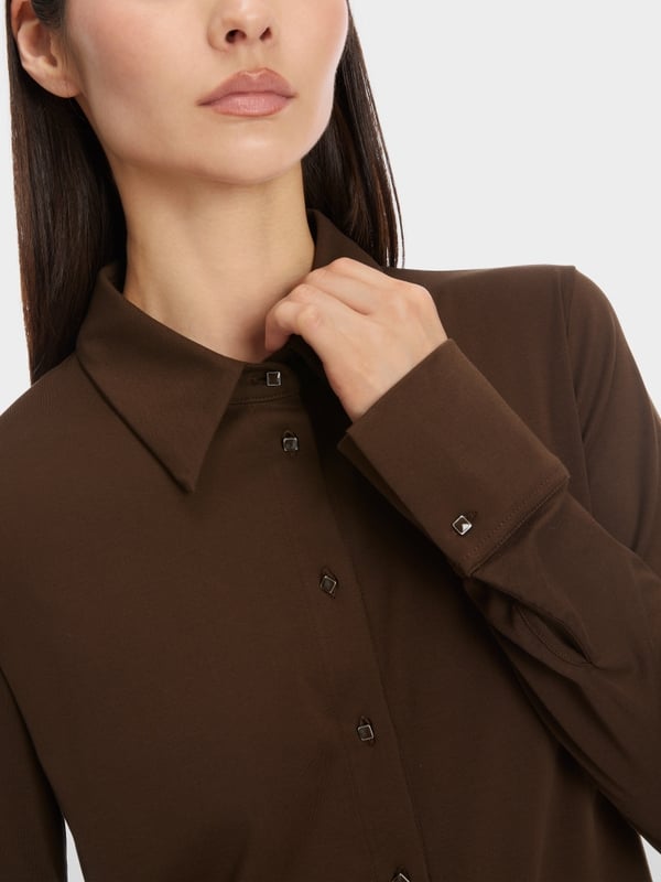 Marc Cain Hemdbluse Mit überschnittener Schulter